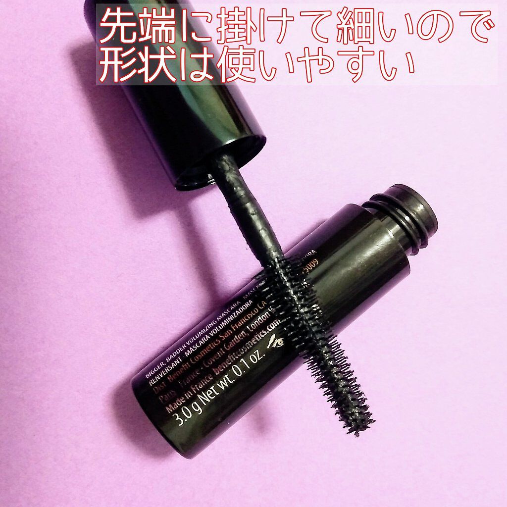 BADgal BANG! Volumizing Mascara/ベネフィット/マスカラを使ったクチコミ（2枚目）
