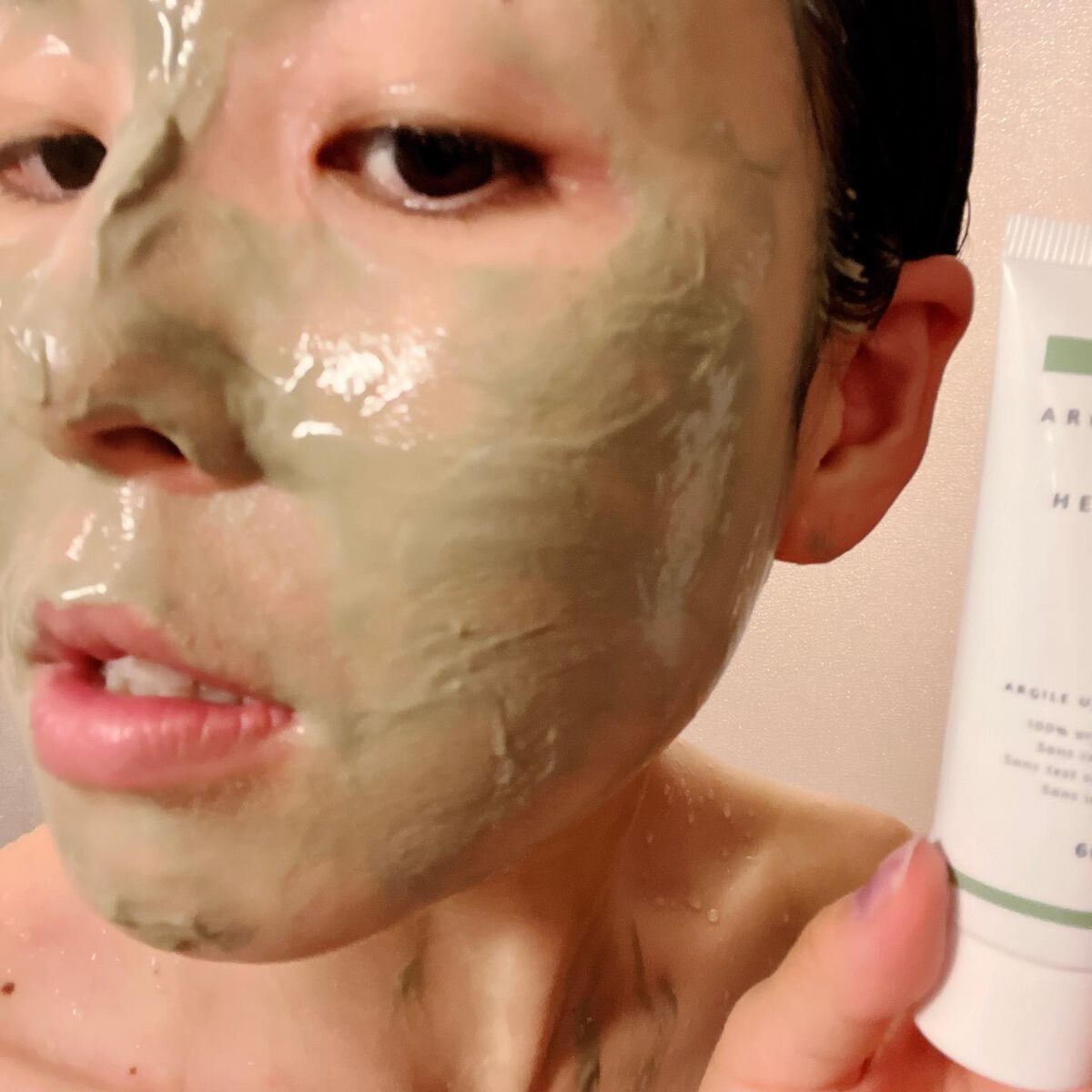 GRクレイペースト/AromaFrance/洗い流すパック・マスクを使ったクチコミ（3枚目）