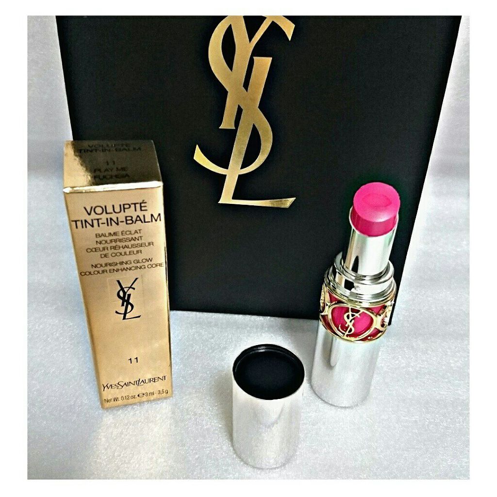ヴォリュプテ ティントインバーム/YVES SAINT LAURENT BEAUTE/口紅を使ったクチコミ(1枚目)
