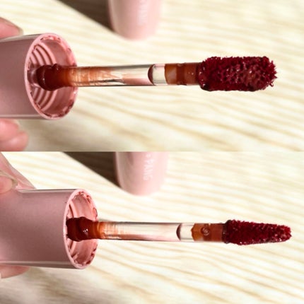 アピュー ジューシーパン スパークリングティント/A’pieu/口紅を使ったクチコミ(3枚目)