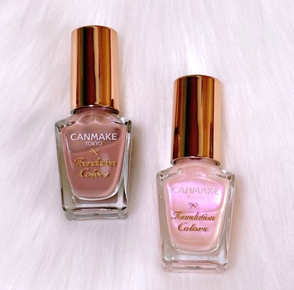 ファンデーションカラーズ/キャンメイク/マニキュアを使ったクチコミ(1枚目)