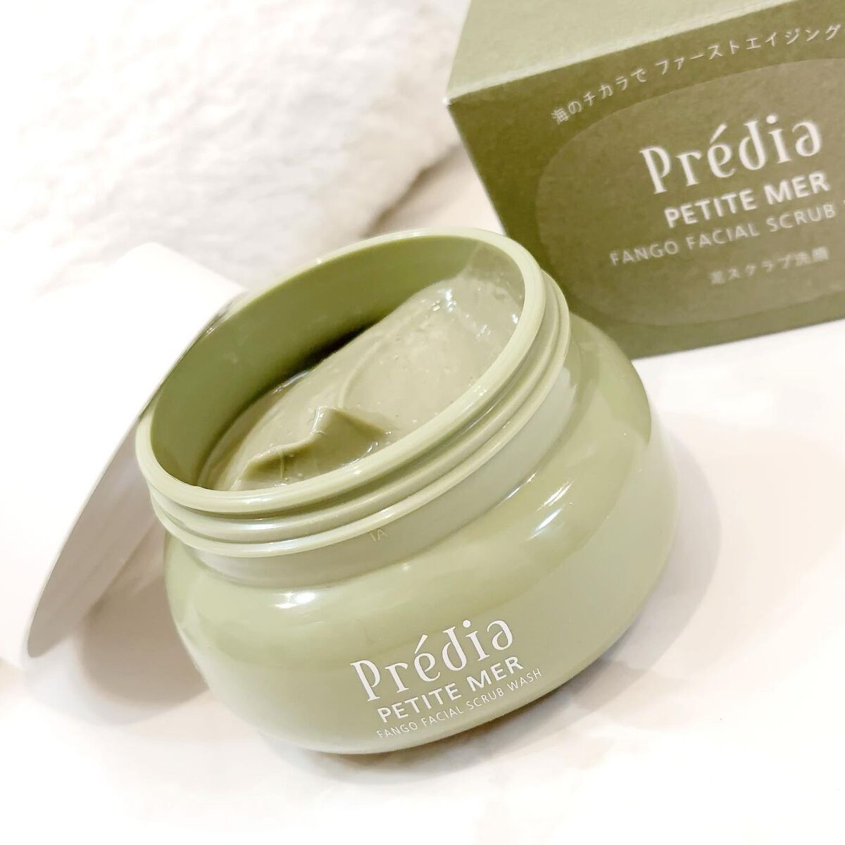 プティメール ファンゴ フェイシャルスクラブ ウォッシュ/Prédia/スクラブ・ゴマージュを使ったクチコミ(7枚目)