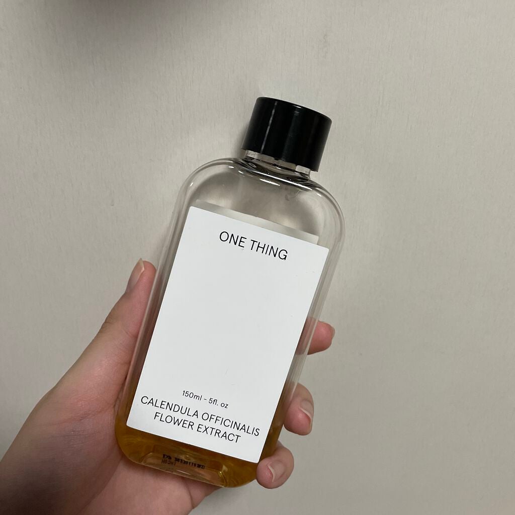 カレンデュラ化粧水/ONE THING/化粧水を使ったクチコミ(1枚目)