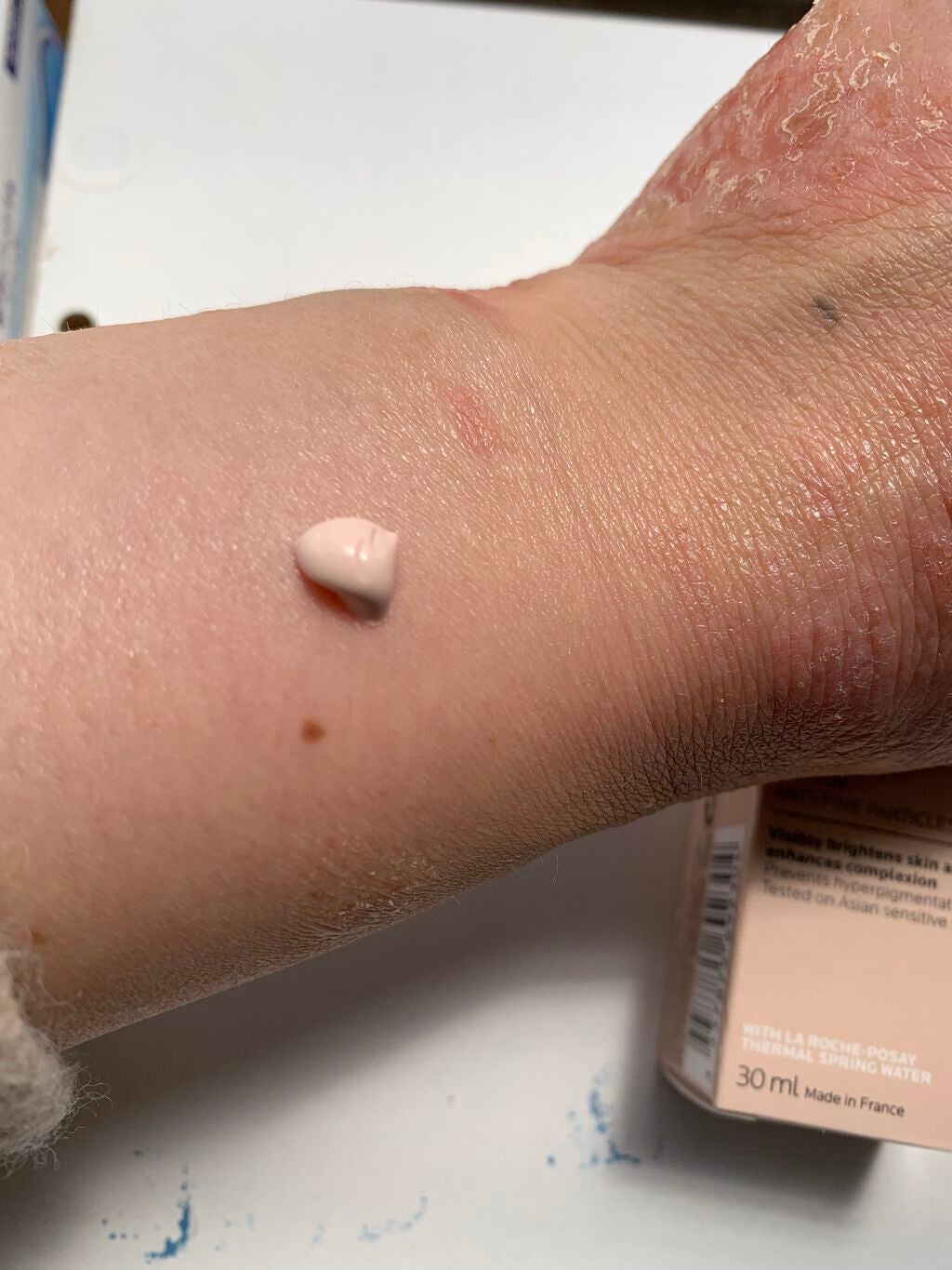 UVイデア XL プロテクショントーンアップ ローズ/ラ ロッシュ ポゼ/日焼け止めクリームを使ったクチコミ(2枚目)