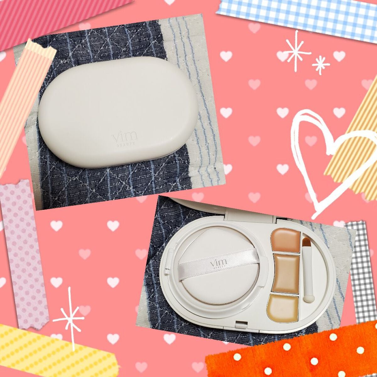 effect like finish foundation kit/vim BEAUTY/メイクアップキットを使ったクチコミ(1枚目)