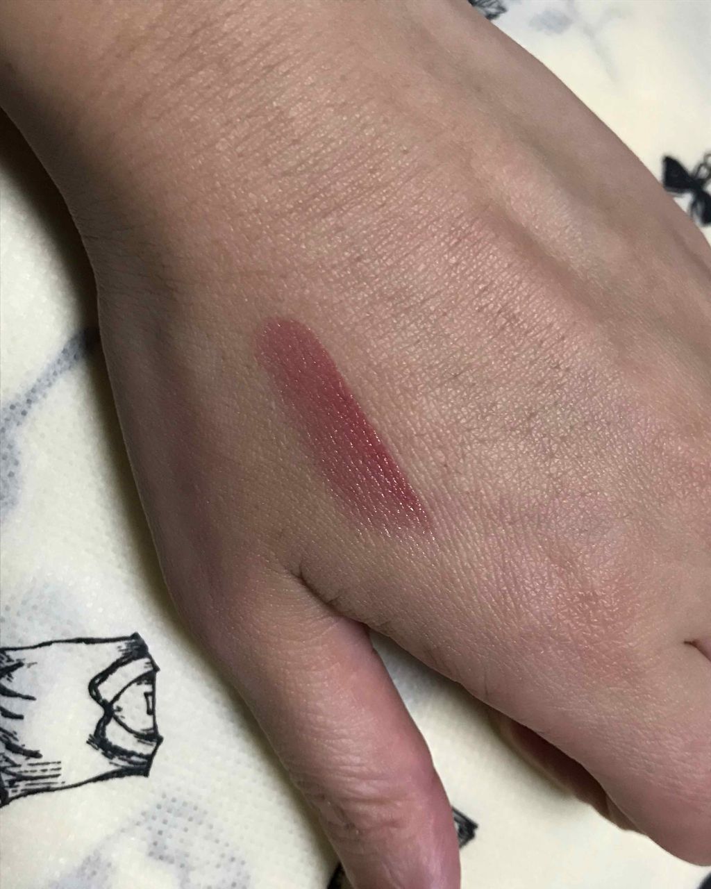 グレイズバームリップ GB05 カシスロゼ/excel/口紅を使ったクチコミ（3枚目）