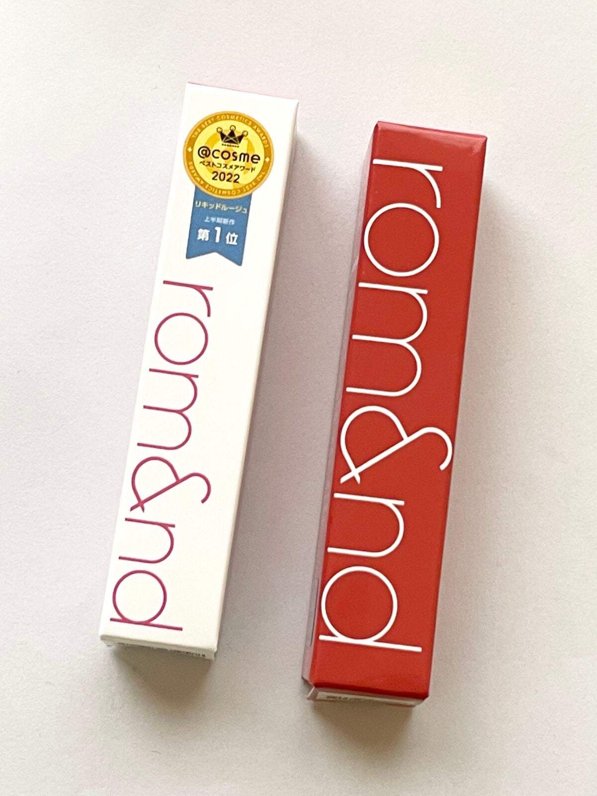 ジューシーラスティングティント/rom&nd/リップティントを使ったクチコミ(7枚目)