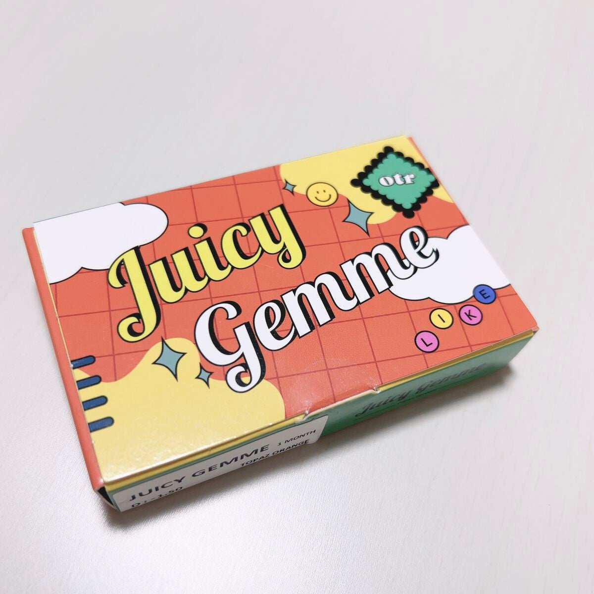 Juicy Gemme/otr/カラーコンタクトレンズを使ったクチコミ(4枚目)