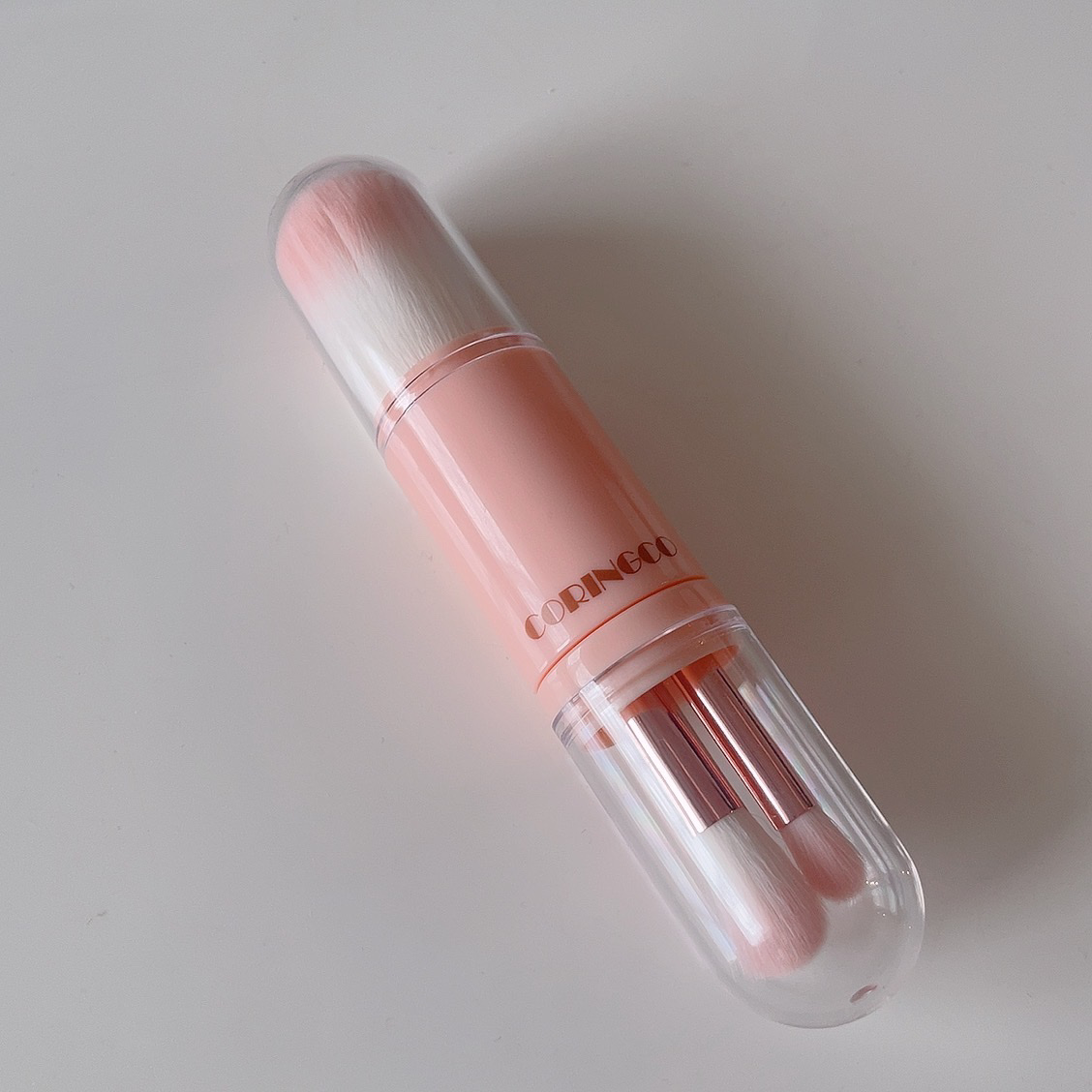 4in1 コットンキャンディーカプセルブラシ/CORINGCO/メイクブラシを使ったクチコミ（1枚目）