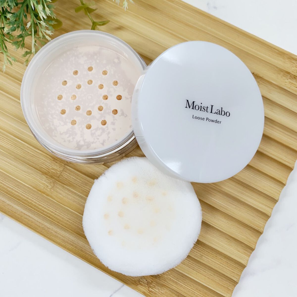 モイストラボ ルースパウダー/Moist Labo/ルースパウダーを使ったクチコミ(2枚目)