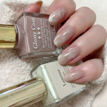 グロッシーコート/スキューズミー/オールインワンネイルを使ったクチコミ(1枚目)
