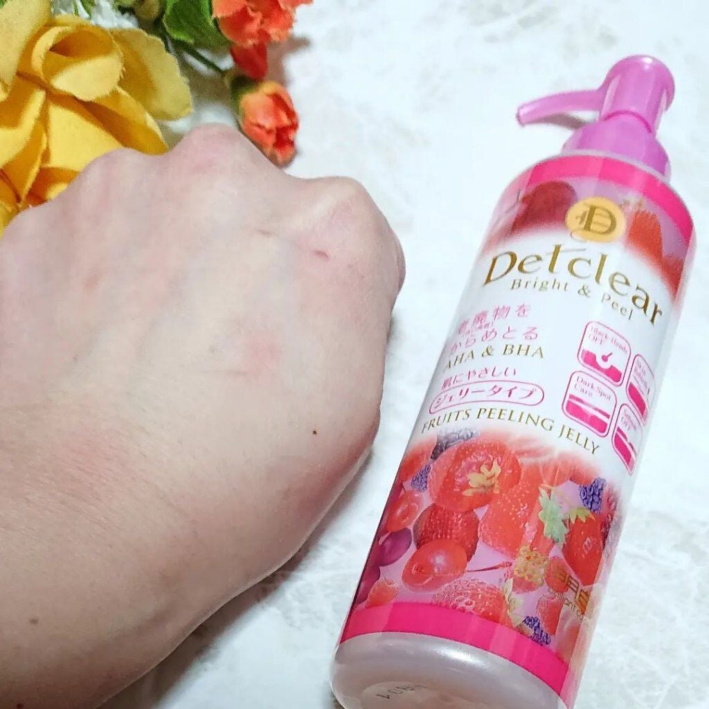 DETクリア ブライト&ピール ピーリングジェリー <ミックスベリーの香り>/Detclear/ピーリングを使ったクチコミ(6枚目)