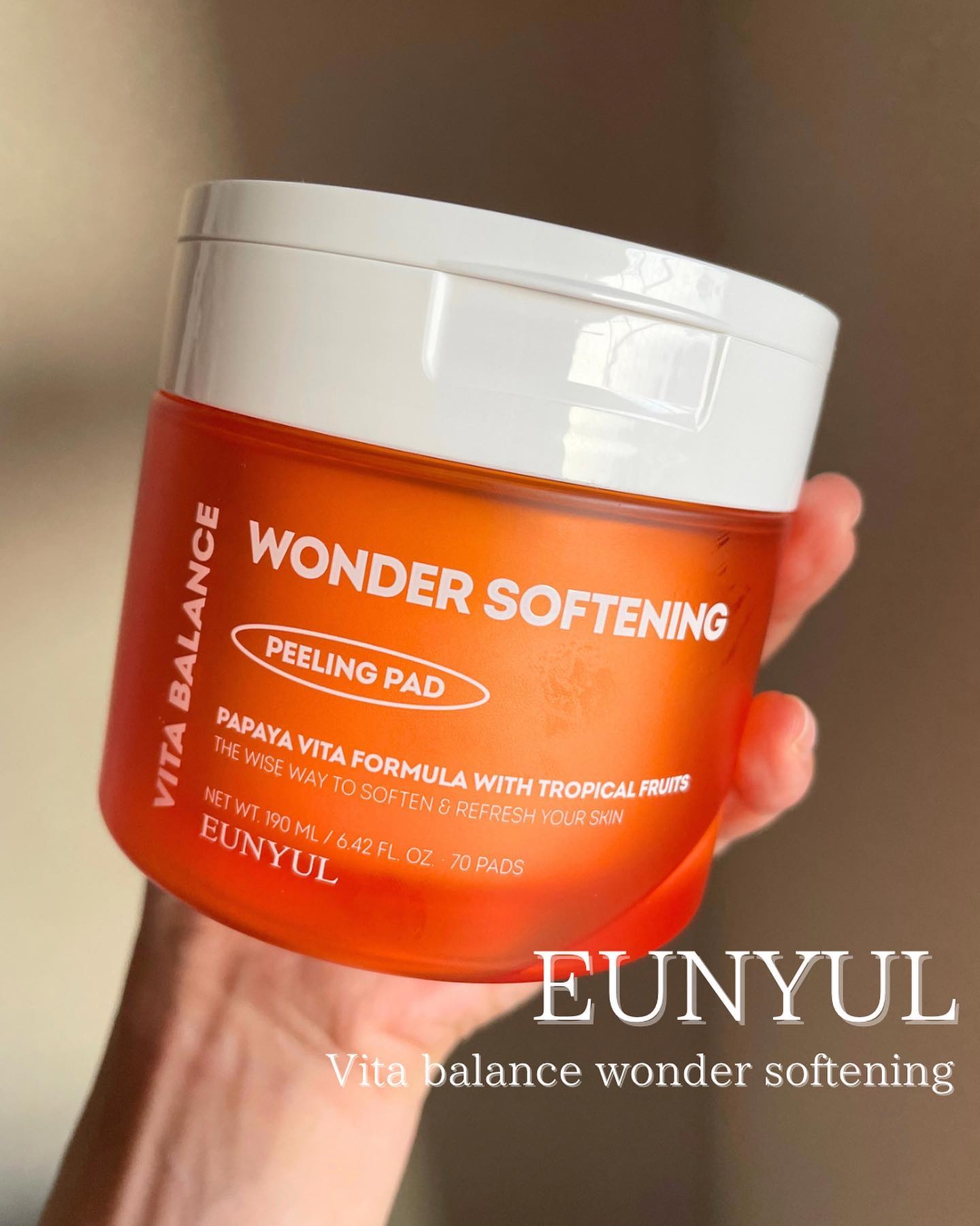 ビタ バランス ワンダー ソフニング ピーリング パッド/EUNYUL/トナーパッドを使ったクチコミ（1枚目）