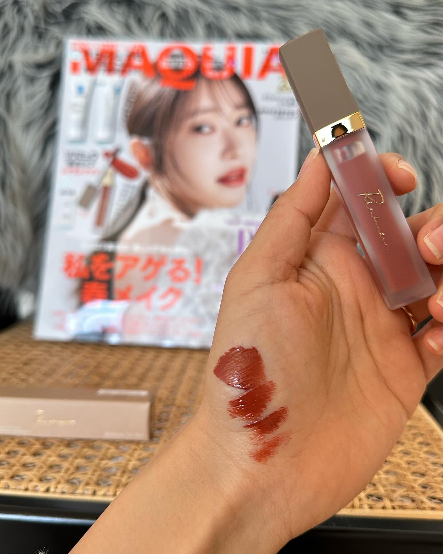 センシュアルフィックスティント/Ririmew/リップティントを使ったクチコミ（3枚目）