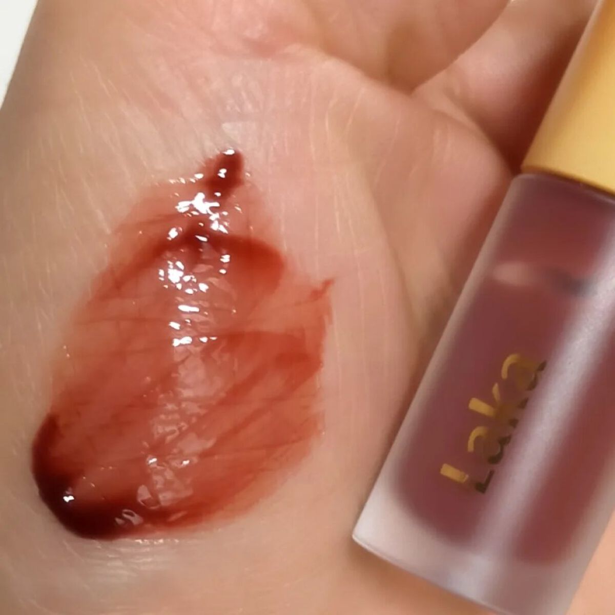 フルーティーグラムティント/Laka/リップティントを使ったクチコミ（2枚目）