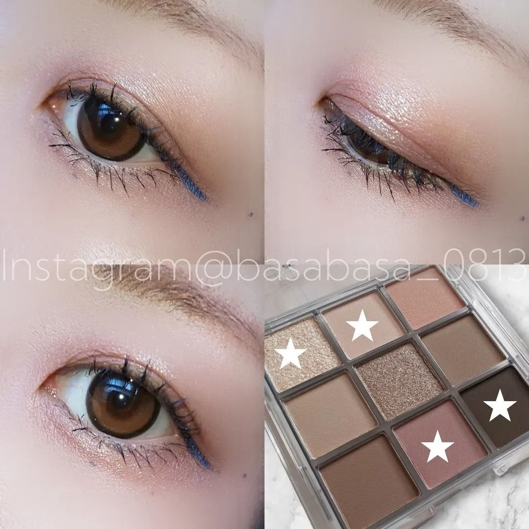 KEYBO FALL IN LOVE SHADOW PALETTE/keybo/アイシャドウパレットを使ったクチコミ(3枚目)