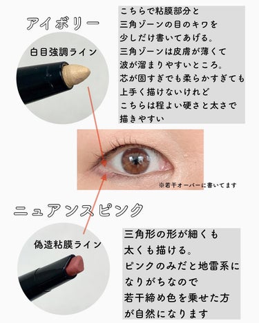 たみやん🌙投稿ある方フォロバ　 on LIPS 「白目拡張メイクは少し勇気のいるテクニックですよね😊でもやりすぎ..」（4枚目）