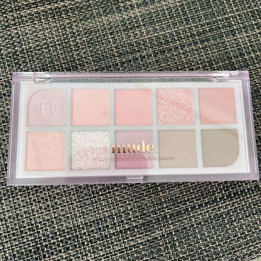 MDショールモーメント アイシャドウパレット/mude./アイシャドウパレットを使ったクチコミ（1枚目）