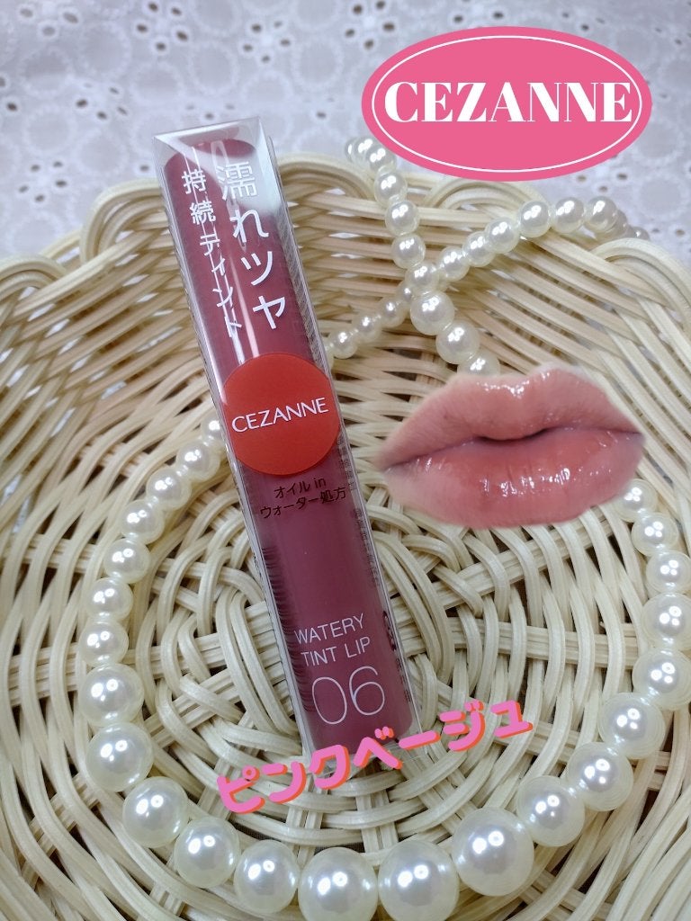 ウォータリーティントリップ/CEZANNE/リップティントを使ったクチコミ(1枚目)