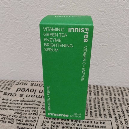 ビタC グリーンティーエンザイム ブライト セラム/innisfree/美容液を使ったクチコミ(3枚目)