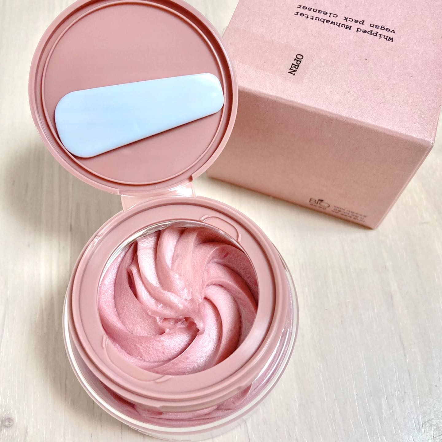 ヴィーガンパッククレンザー/WHIPPED/洗顔フォームを使ったクチコミ（1枚目）