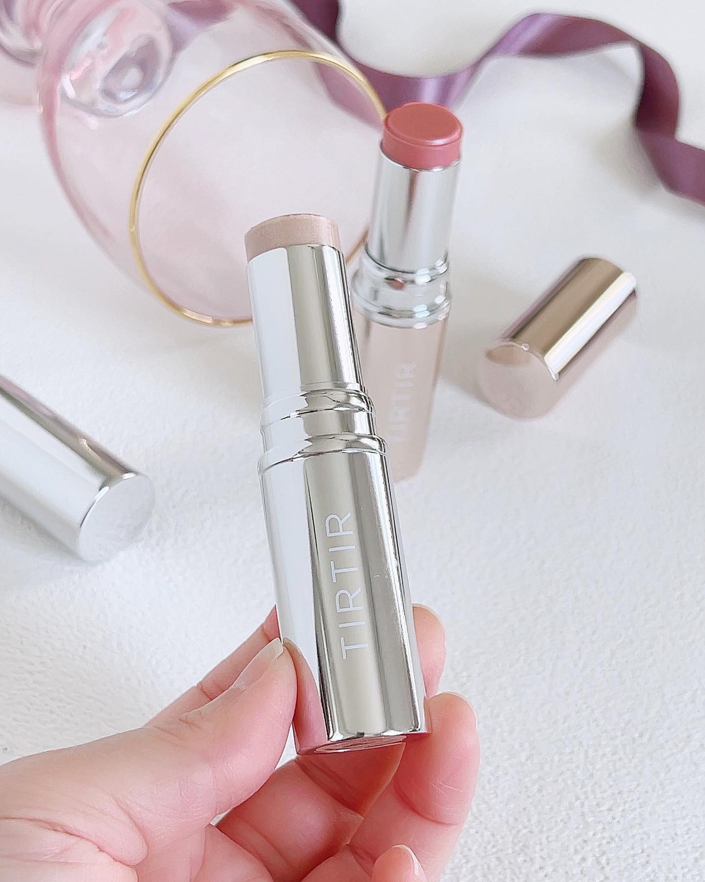 マイグロウハイライター/TIRTIR(ティルティル)/スティックハイライトを使ったクチコミ(3枚目)