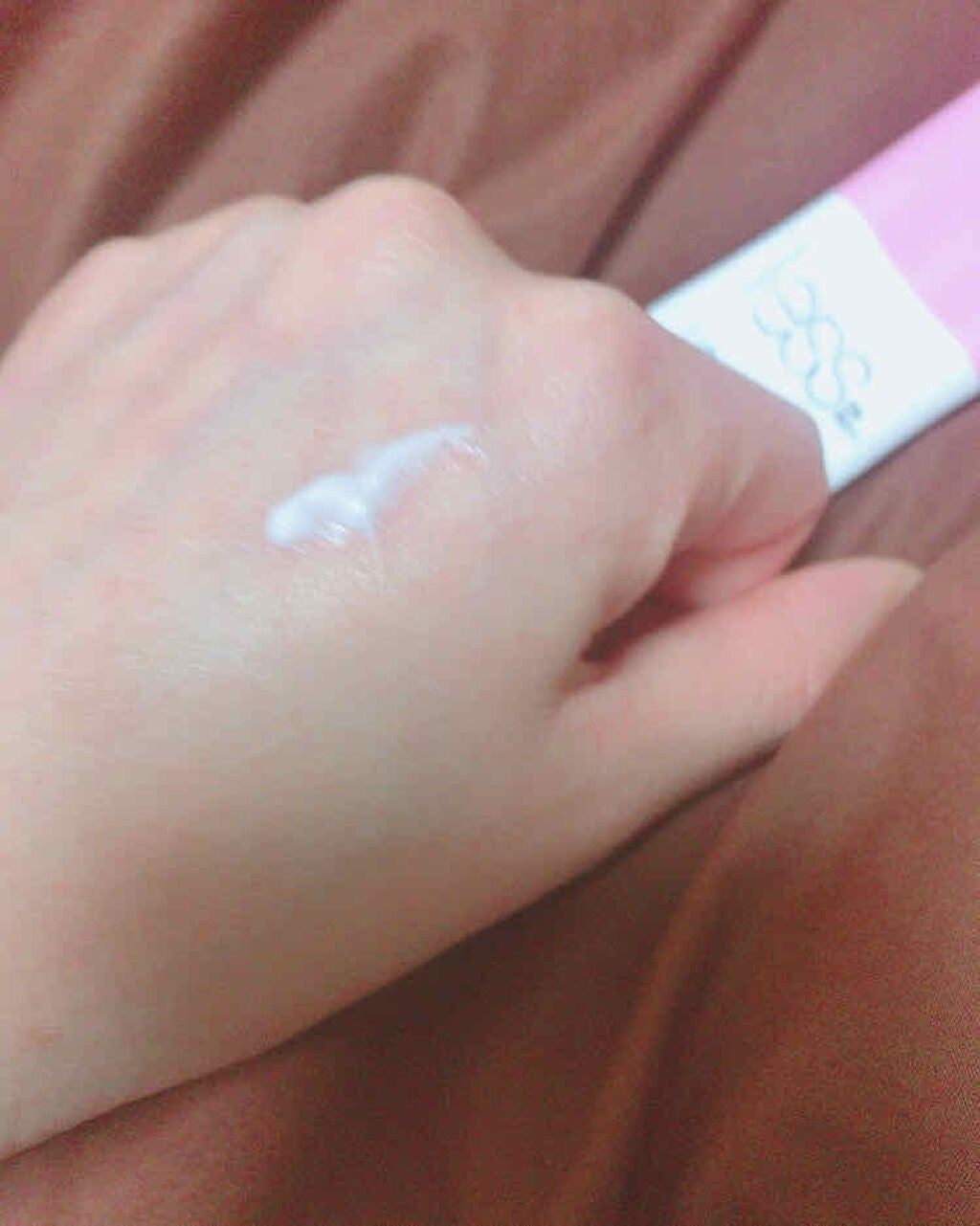 レスオン スキンシカバーム/HOLIKA HOLIKA/フェイスクリームを使ったクチコミ(2枚目)