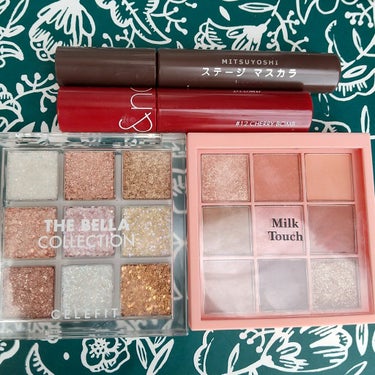 The Bella collection eyeshadow palette mini/CELEFIT/パウダーアイシャドウを使ったクチコミ（2枚目）