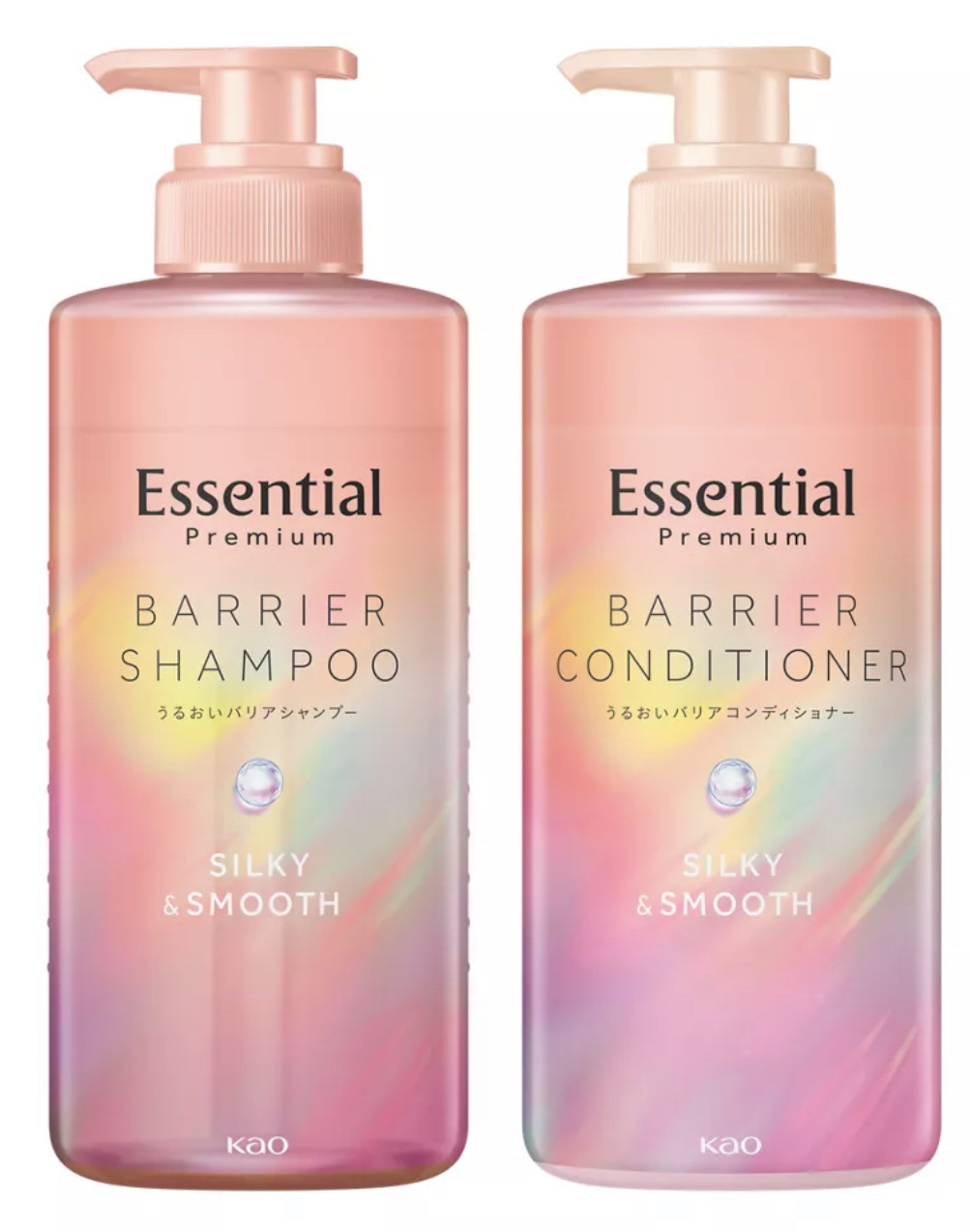 エッセンシャルプレミアム バリアシャンプー・コンディショナー シルキー＆スムース/エッセンシャル/市販シャンプーを使ったクチコミ（1枚目）