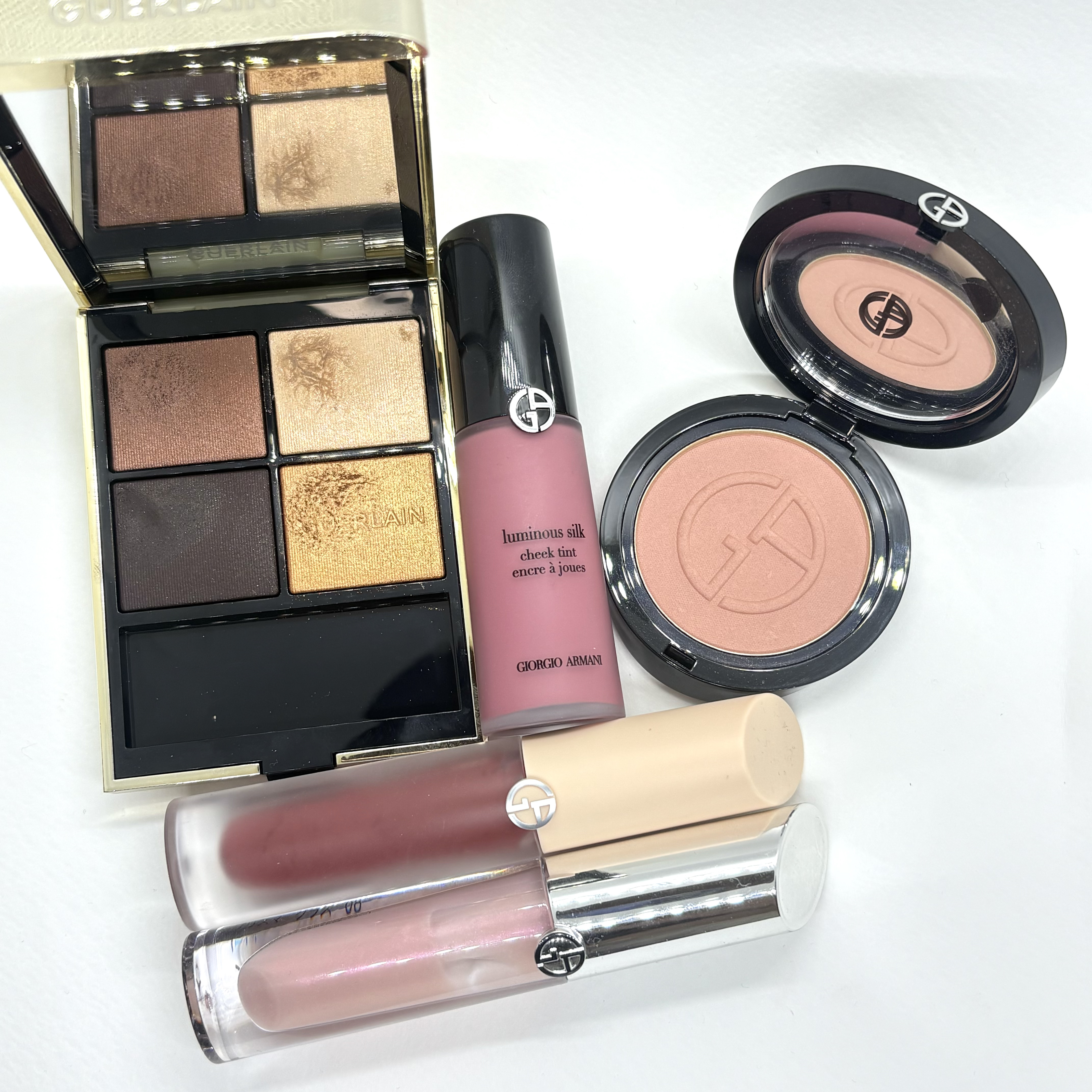 ルミナス シルク チーク ティント ＃62/ジョルジオ アルマーニ ビューティ/ジェル・クリームチークを使ったクチコミ（2枚目）