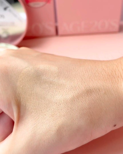 ヴェールヌーディ エッセンスパクトグロウ/AGE20’s/クリーム・エマルジョンファンデーションを使ったクチコミ(7枚目)