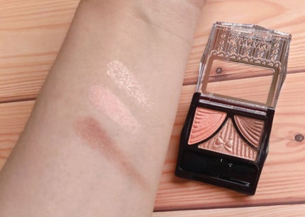 ジューシーピュアアイズ/キャンメイク/アイシャドウパレットを使ったクチコミ(3枚目)