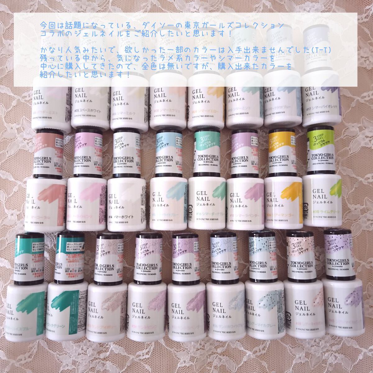 BRG ジェルネイル/DAISO/ジェルネイルを使ったクチコミ（2枚目）