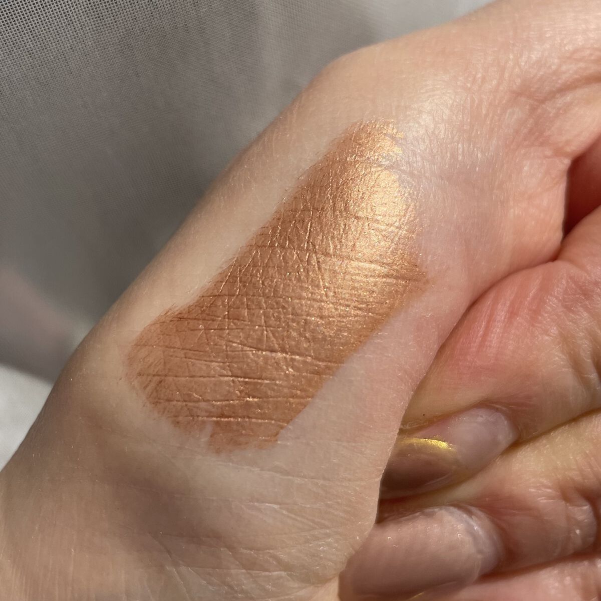 グロウシャドウ ORN01/Eyelist/リキッドアイシャドウを使ったクチコミ（3枚目）