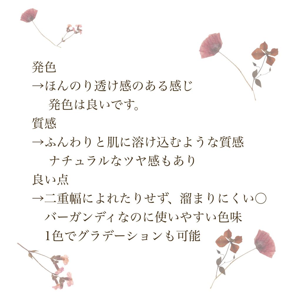 アイプランナー/excel/単色アイシャドウを使ったクチコミ(6枚目)