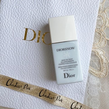 スノー メイクアップ ベース UV35 SPF35／PA+++ ブルー シェード/Dior/化粧下地を使ったクチコミ（1枚目）