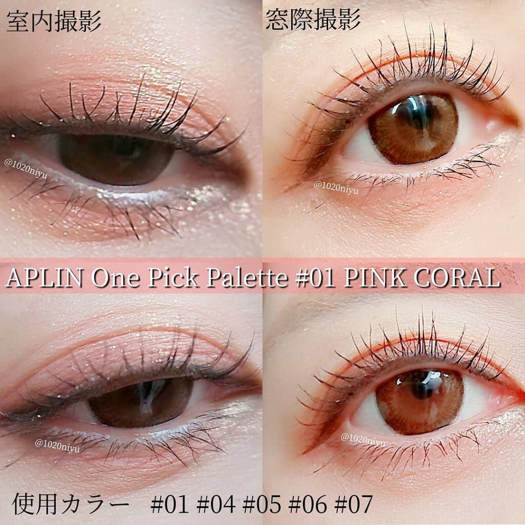 ワンピックアイシャドウパレット/APLIN/アイシャドウパレットを使ったクチコミ(7枚目)