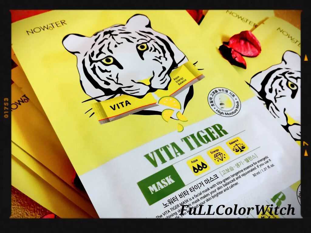 ビタタイガーマスク/NOWATER/シートマスク・パックを使ったクチコミ（1枚目）