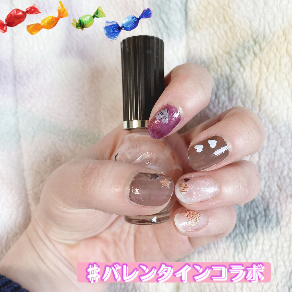 皆様、こんばんは。

本日は、cocoさんがご投稿されてあります、#バレンタインコラボ に参加させて頂きます🙇‍♀️✨

ネイル初心者なので、まだまだですが、
素敵な企画でしたので、投稿させて頂きます！


🍫使用したもの🍫

○シュ