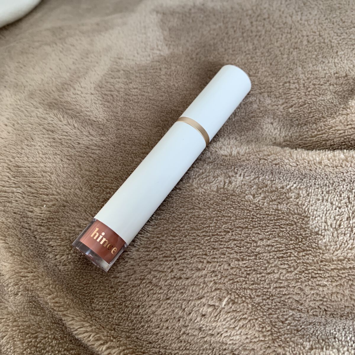 ムードインハンサーウォーターリキッドグロウ/hince/口紅を使ったクチコミ（1枚目）