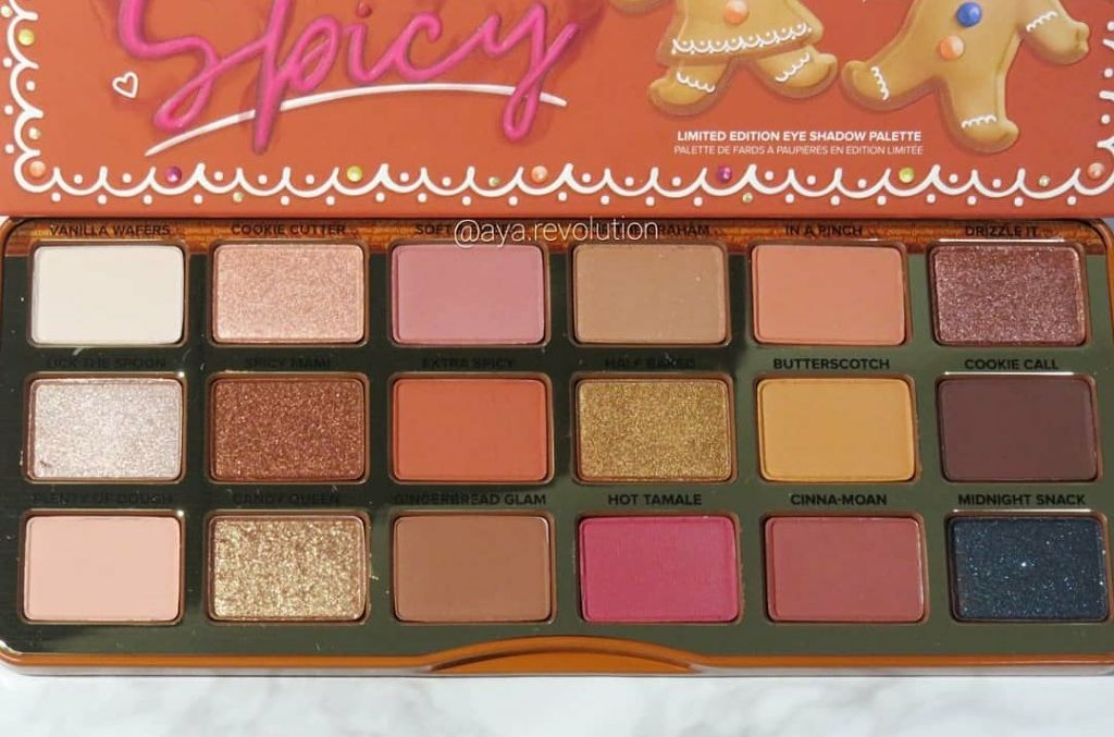 ジンジャーブレッド エクストラ スパイシー アイシャドウ パレット/Too Faced/メイクアップキットを使ったクチコミ(2枚目)