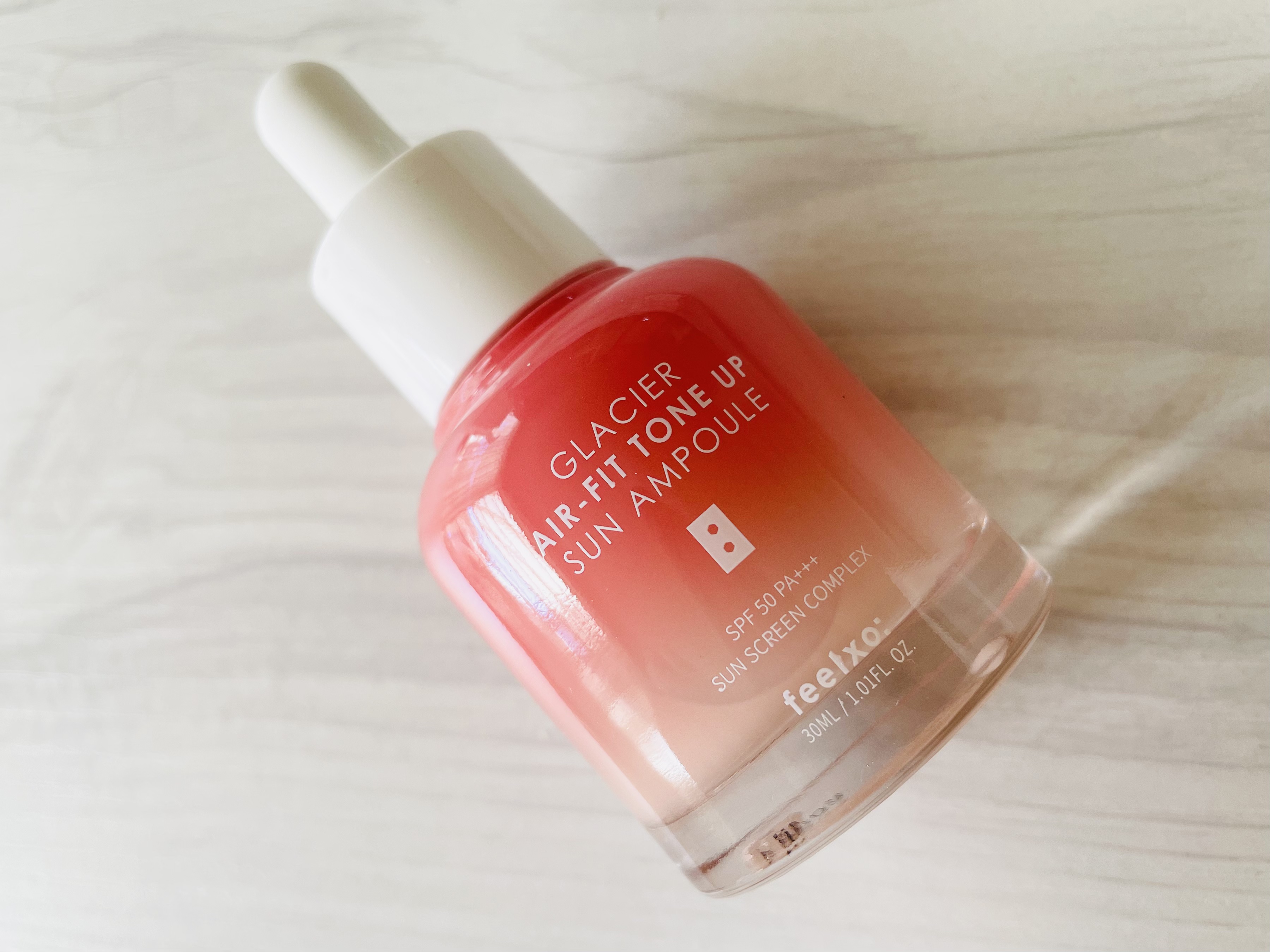 ピルソ グラシアエアフィットトーンアップサンアンプル SPF50 PA+++/feelxo/化粧下地を使ったクチコミ（1枚目）