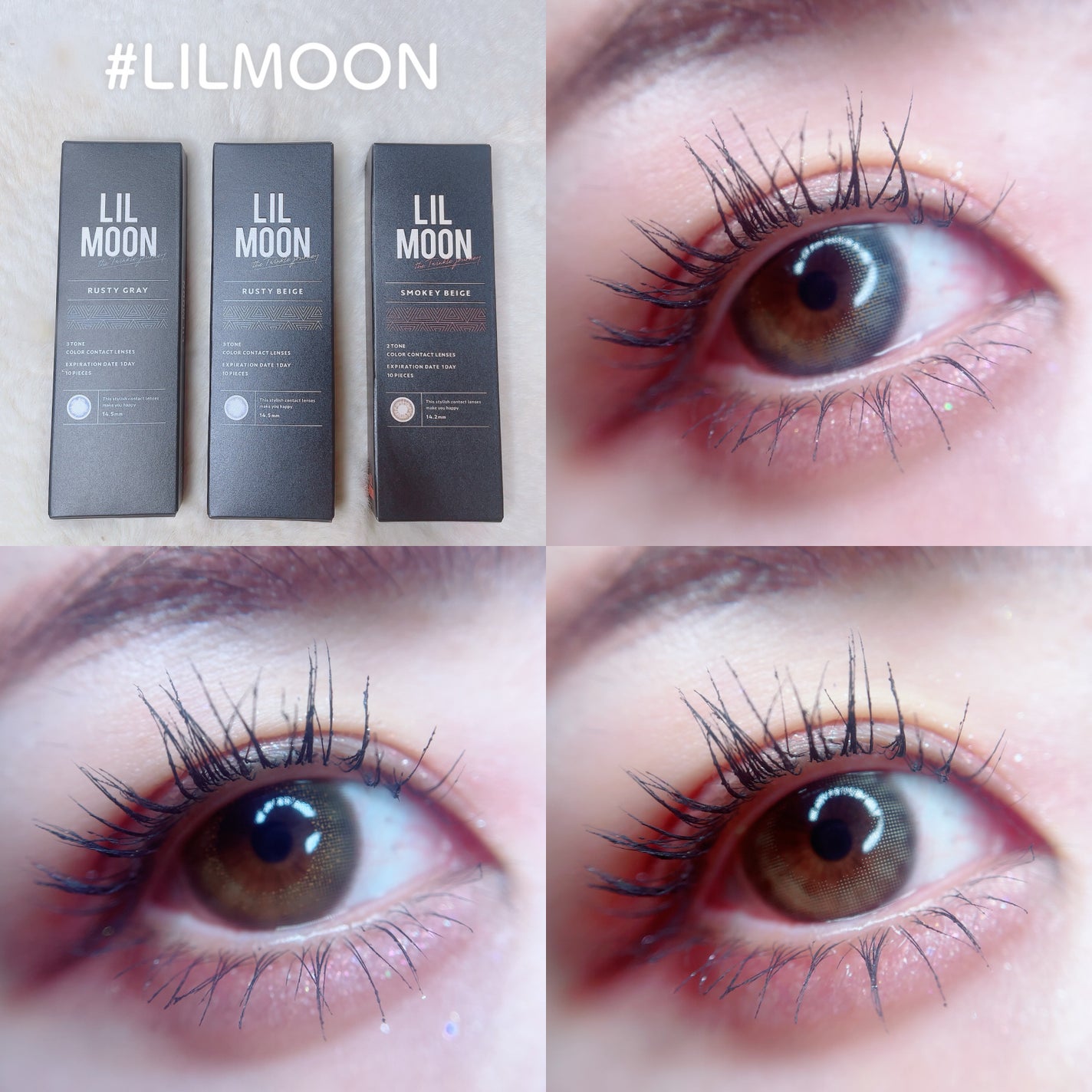 LIL MOON 1day/LILMOON/ワンデー(1DAY)カラコンを使ったクチコミ(1枚目)