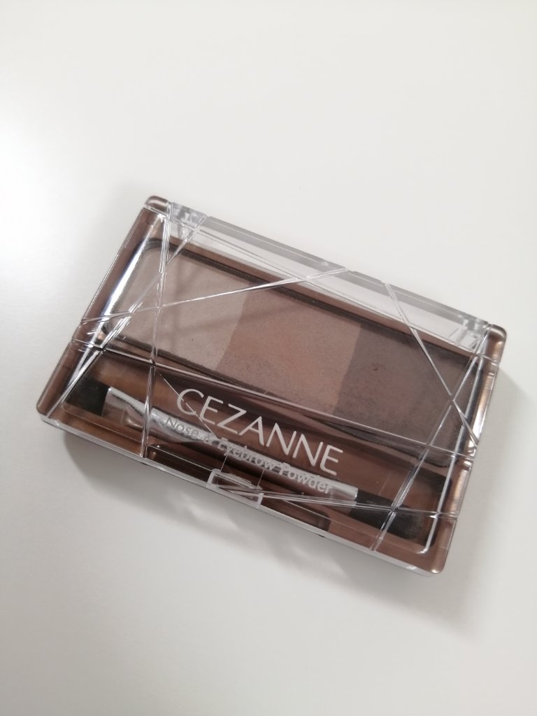 ノーズ＆アイブロウパウダー/CEZANNE/パウダーアイブロウを使ったクチコミ（1枚目）