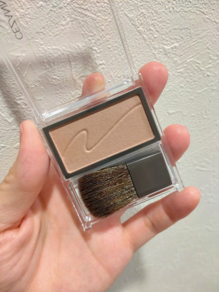 チークブラッシュ/CEZANNE/パウダーチークを使ったクチコミ(1枚目)