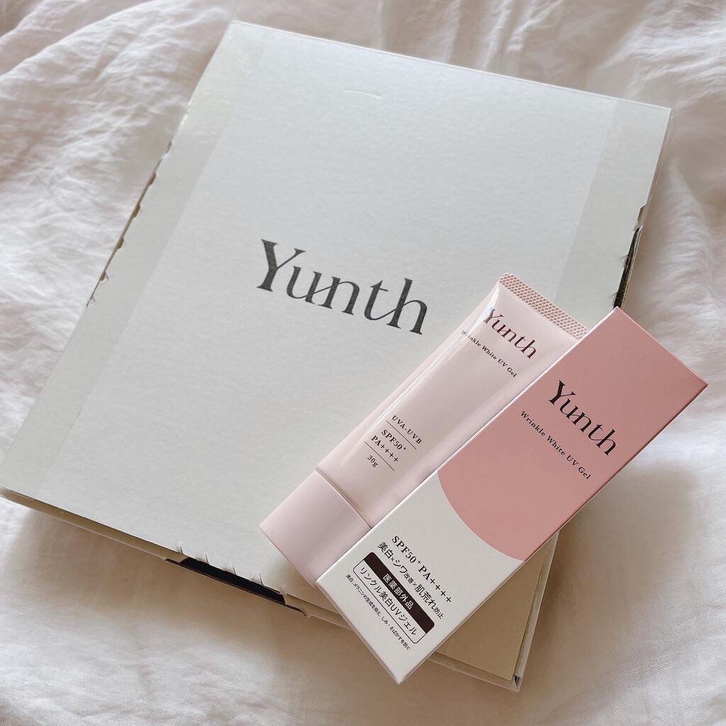 リンクル美白UVジェル /Yunth/日焼け止め・UVケアを使ったクチコミ（1枚目）