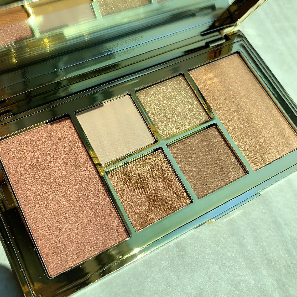 ソレイユ アイ アンド チーク パレット/TOM FORD BEAUTY/マルチパレットを使ったクチコミ(3枚目)