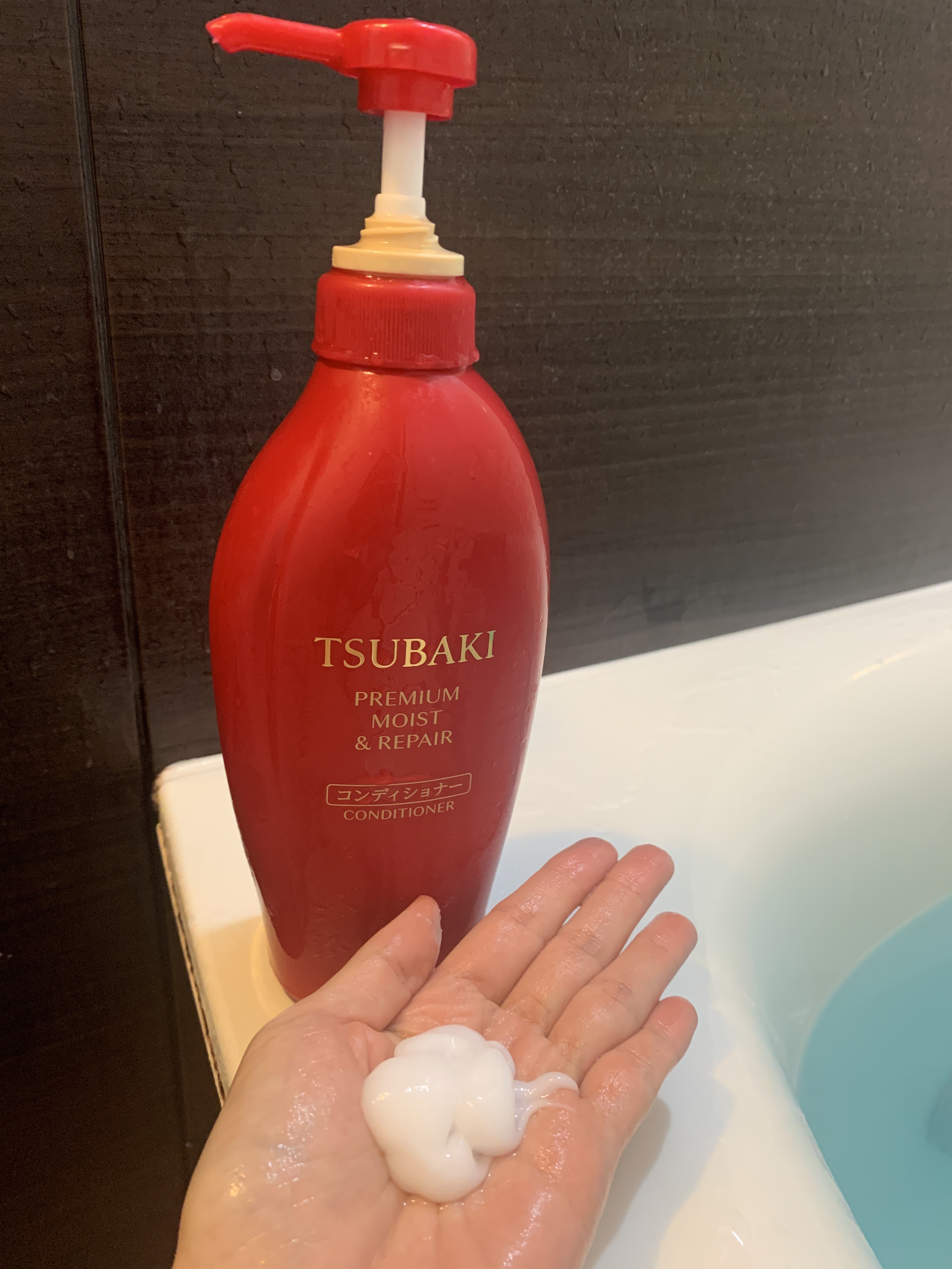 TSUBAKI プレミアム モイスト＆リペア シャンプー/コンディショナー/TSUBAKI/市販シャンプーを使ったクチコミ（2枚目）