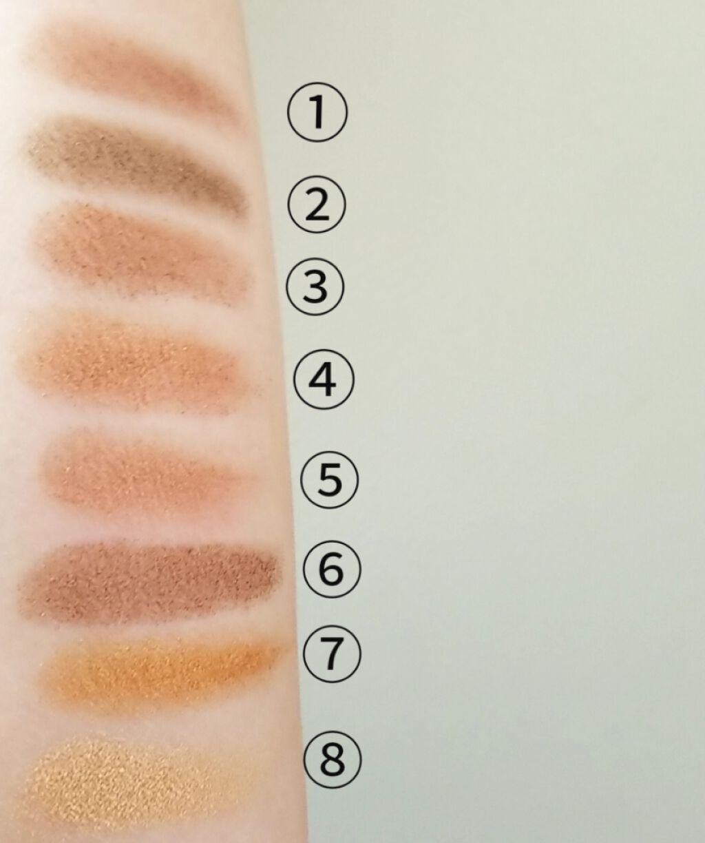 BYS Metallics Eye Shadow Palette/BYS/アイシャドウパレットを使ったクチコミ(3枚目)