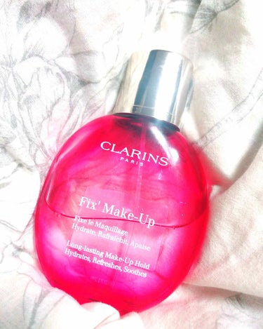 フィックス メイクアップ/CLARINS/ミスト状化粧水を使ったクチコミ（1枚目）